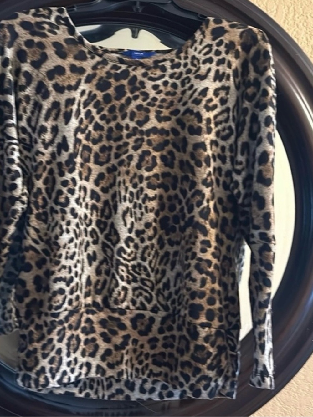 Apt 9 Animal Print Cozy Sweater